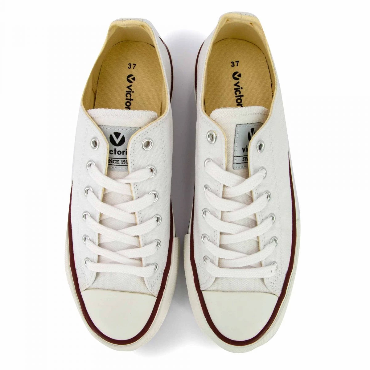 Baskets Plateforme Toile Femme VICTORIA 5 Baskets Plateforme Toile Femme VICTORIA – Image 3