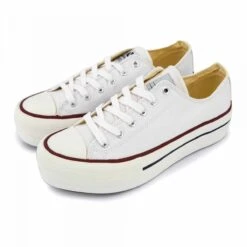 Baskets Plateforme Toile Femme VICTORIA 11 Baskets Plateforme Toile Femme VICTORIA -Dockers by Gerli Soldes Magasin baskets plateforme toile femme victoria 3