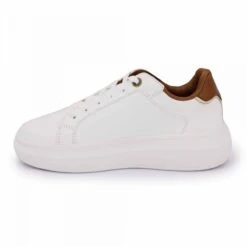 Baskets Semelle épaisse Logo Manuscrit Détail Gold Femme US POLO -Dockers by Gerli Soldes Magasin baskets semelle epaisse logo manuscrit detail gold femme us polo 2