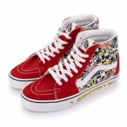 Baskets Sk8-hi Mooneyes Formula One Montantes Rouge T37-41 Femme VANS -Dockers by Gerli Soldes Magasin baskets sk8 hi mooneyes formula one montantes rouge t37 41 femme vans 3