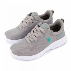 Baskets Souples Gris Clair Blady 001 Femme US POLO -Dockers by Gerli Soldes Magasin baskets souples gris clair blady 001 3