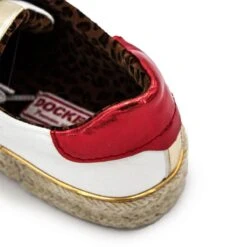 Baskets Toile Blanche Femme DOCKERS BY GERLI -Dockers by Gerli Soldes Magasin baskets toile blanche femme dockers by gerli 4