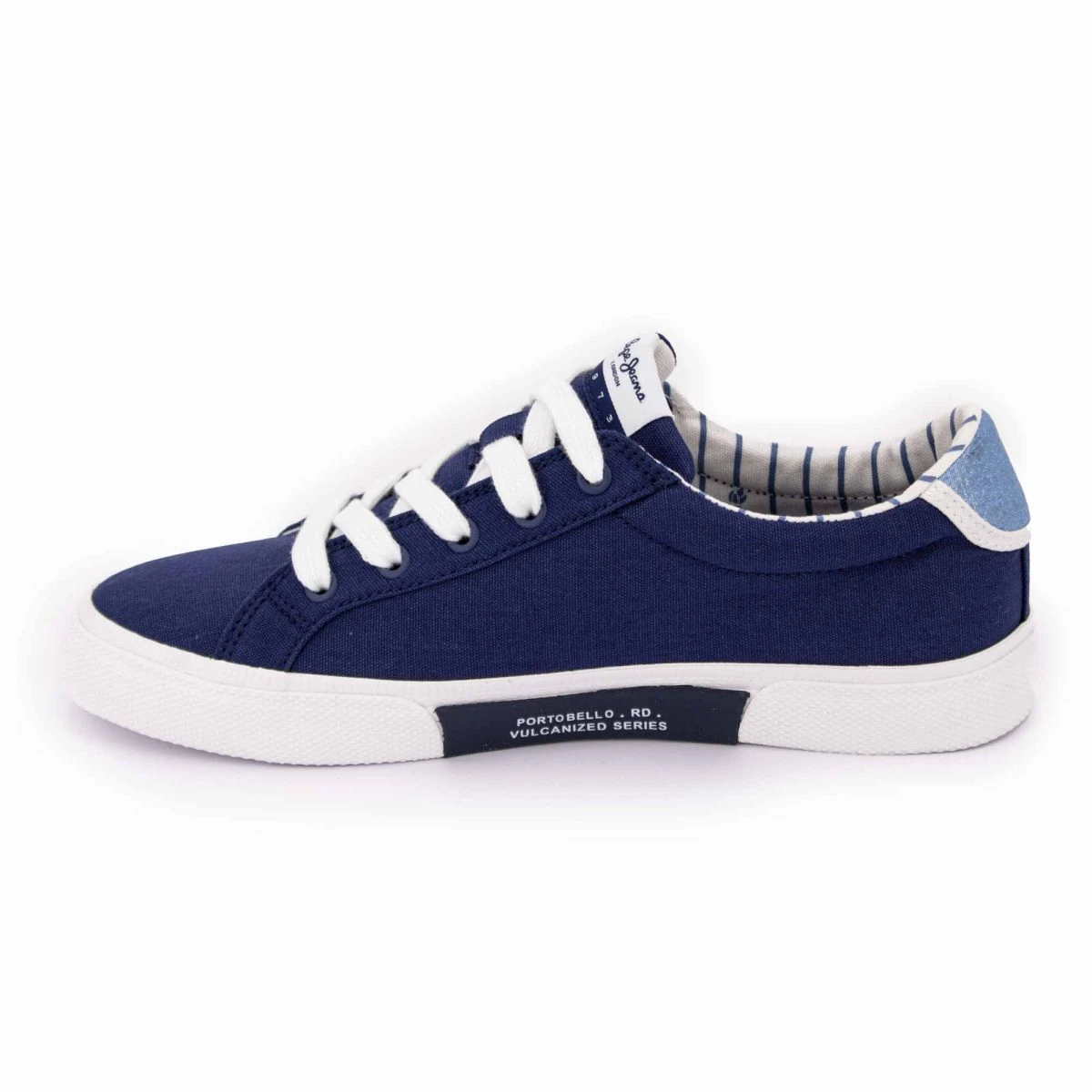 Baskets Toile Pls31293 Navy T36 Au 41 Femme PEPE JEANS 4 Baskets Toile Pls31293 Navy T36 Au 41 Femme PEPE JEANS – Image 2