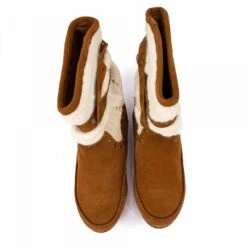 Boots Cuir Suédé Et Tricot Gelato Femme LES TROPEZIENNES PAR M.BELARBI -Dockers by Gerli Soldes Magasin boots cuir suede et tricot gelato femme les tropeziennes par mbelarbi 2