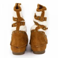 Boots Cuir Suédé Et Tricot Gelato Femme LES TROPEZIENNES PAR M.BELARBI -Dockers by Gerli Soldes Magasin boots cuir suede et tricot gelato femme les tropeziennes par mbelarbi 4