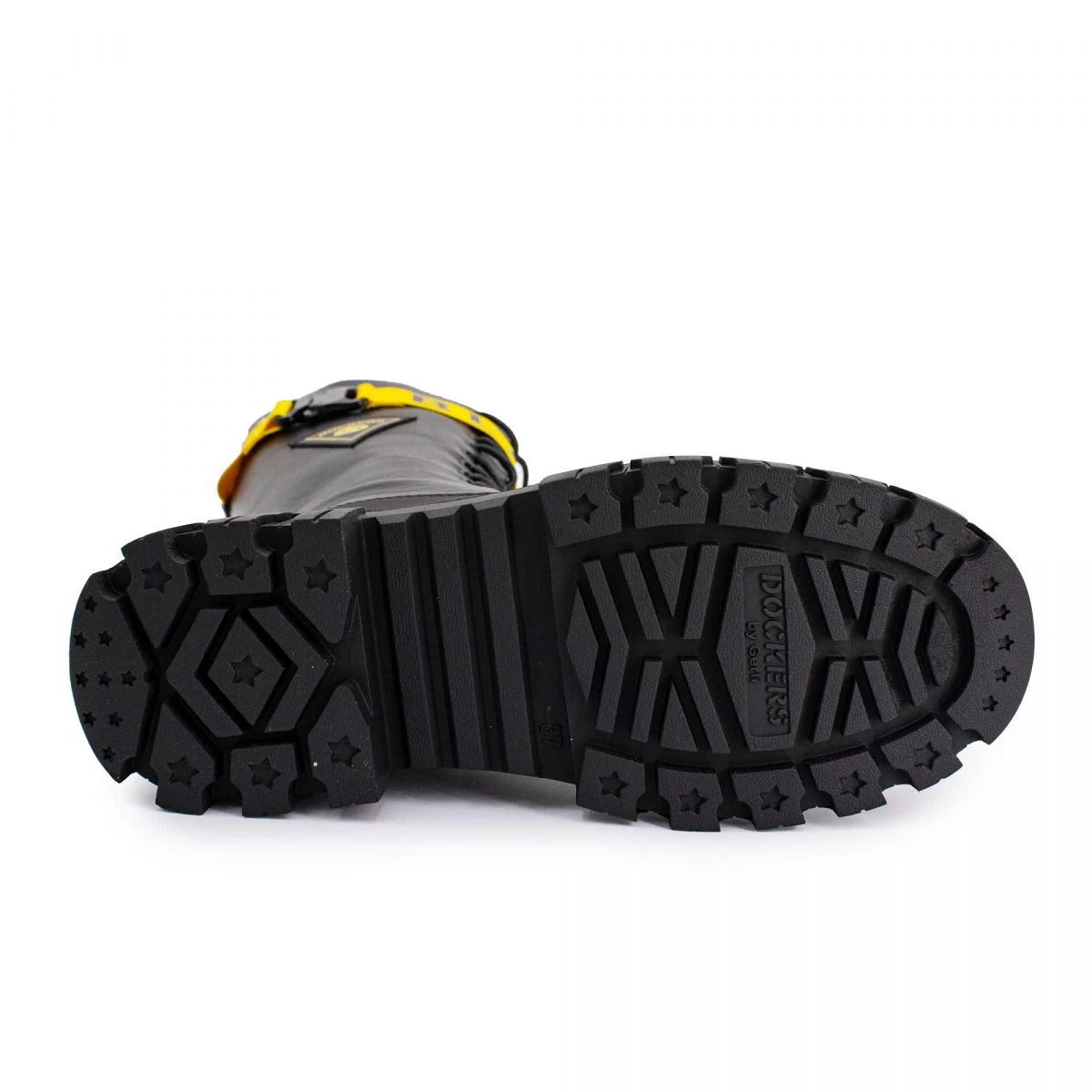 Bottes Cheville Semelle épaisse Track Noir T36/40 Femme DOCKERS BY GERLI 11 Bottes Cheville Semelle épaisse Track Noir T36/40 Femme DOCKERS BY GERLI – Image 9