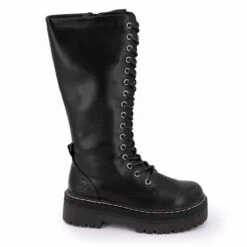 Bottes Zippées à Lacets Semelles Crantées épaisses Femme DOCKERS BY GERLI