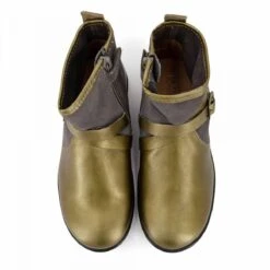 Bottine 736062-30 T24 Au 38 Gris Metalise Enfant KICKERS -Dockers by Gerli Soldes Magasin bottine 736062 30 t24 au 38 gris metalise 2