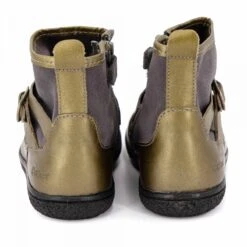 Bottine 736062-30 T24 Au 38 Gris Metalise Enfant KICKERS -Dockers by Gerli Soldes Magasin bottine 736062 30 t24 au 38 gris metalise 4