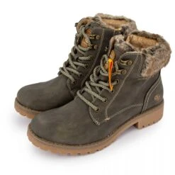 Bottines à Lacets Fourrées Semelle Crantée Femme DOCKERS BY GERLI -Dockers by Gerli Soldes Magasin bottines a lacets fourrees semelle crantee femme dockers by gerli 2