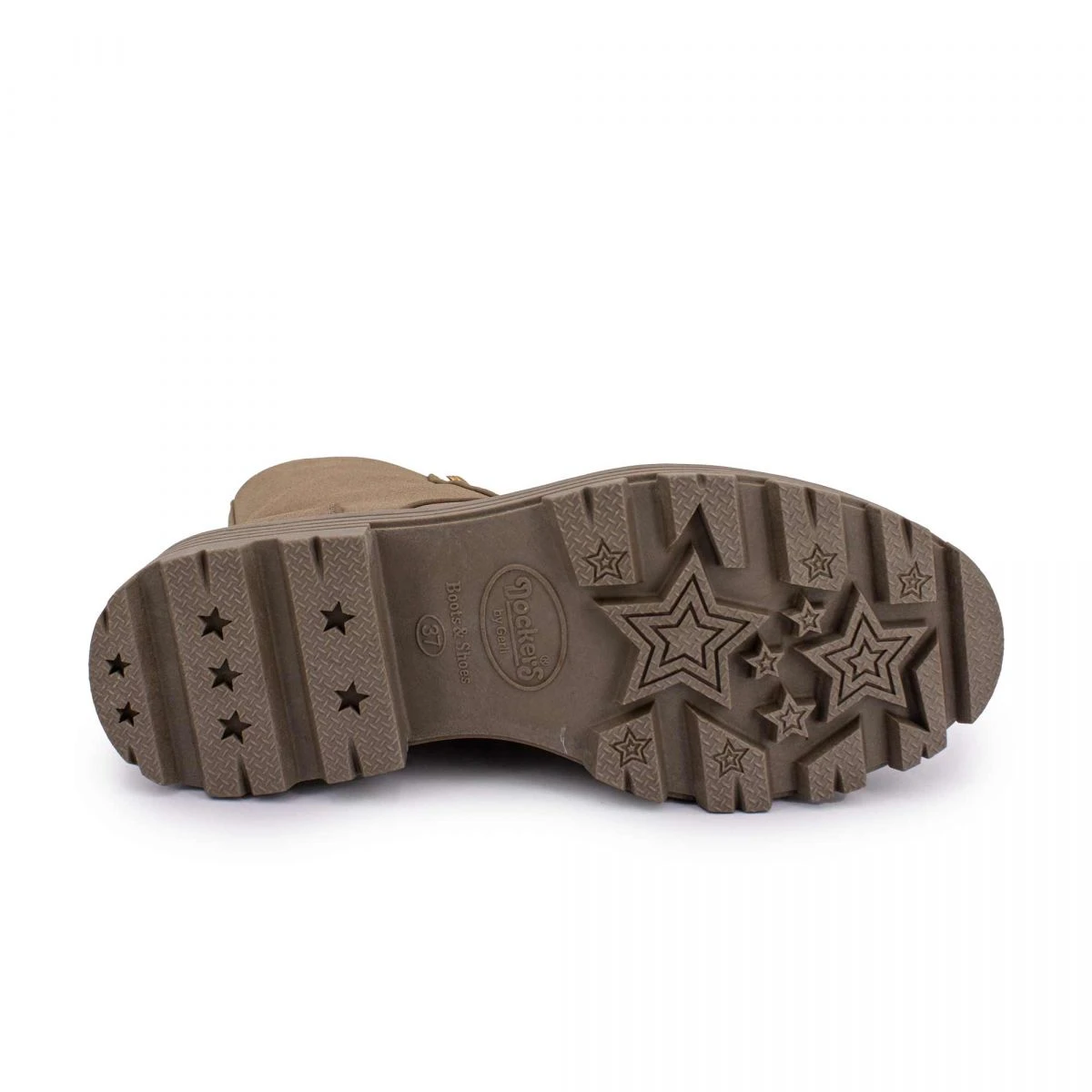 Bottines à Lacets Semelle épaisse à Fermeture Zip Taupe T36/41 Femme DOCKERS BY GERLI 8 Bottines à Lacets Semelle épaisse à Fermeture Zip Taupe T36/41 Femme DOCKERS BY GERLI – Image 6