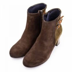 Bottines A Talon Ebano Herb Cuero D8921 Rodin Femme DORKING -Dockers by Gerli Soldes Magasin bottines a talon ebano herb cuero d8921 rodin 2