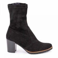Bottines A Talon Stretch Negro D7892 Thais Femme DORKING