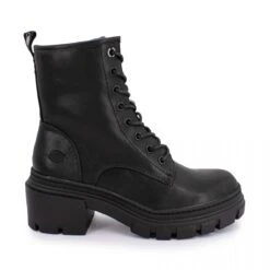 Bottines à Talons Crantés Lacet Zip Femme DOCKERS BY GERLI