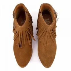 Bottines à Talons Franges Cuir Suédé Nirvana Femme INITIALE PARIS -Dockers by Gerli Soldes Magasin bottines a talons franges cuir suede nirvana femme initiale paris 2