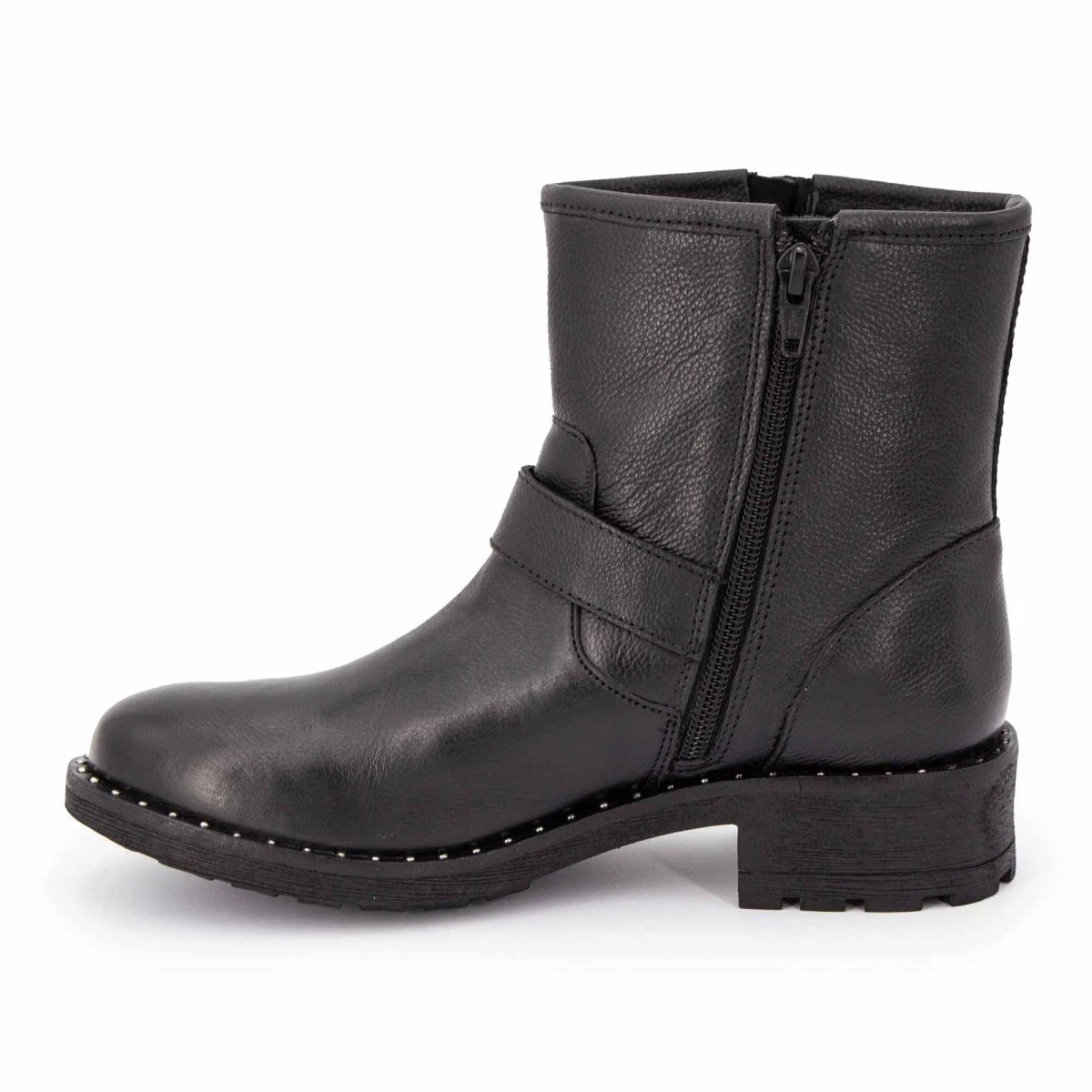 Bottines Cloutées En Cuir Lalie Enfant LES TROPEZIENNES PAR M.BELARBI 4 Bottines Cloutées En Cuir Lalie Enfant LES TROPEZIENNES PAR M.BELARBI – Image 2