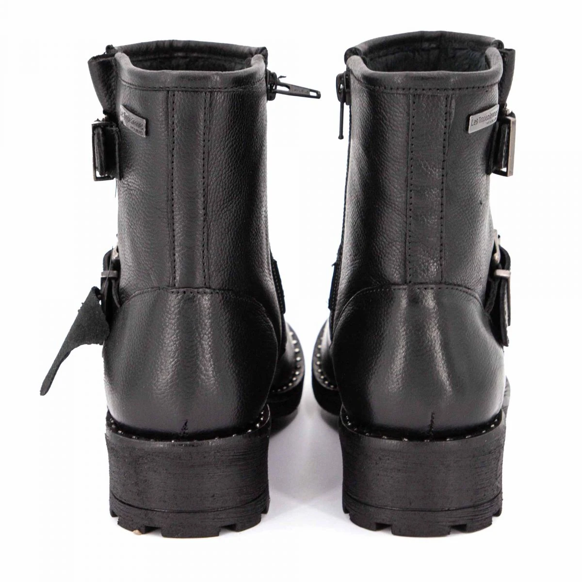 Bottines Cloutées En Cuir Lalie Enfant LES TROPEZIENNES PAR M.BELARBI 6 Bottines Cloutées En Cuir Lalie Enfant LES TROPEZIENNES PAR M.BELARBI – Image 4