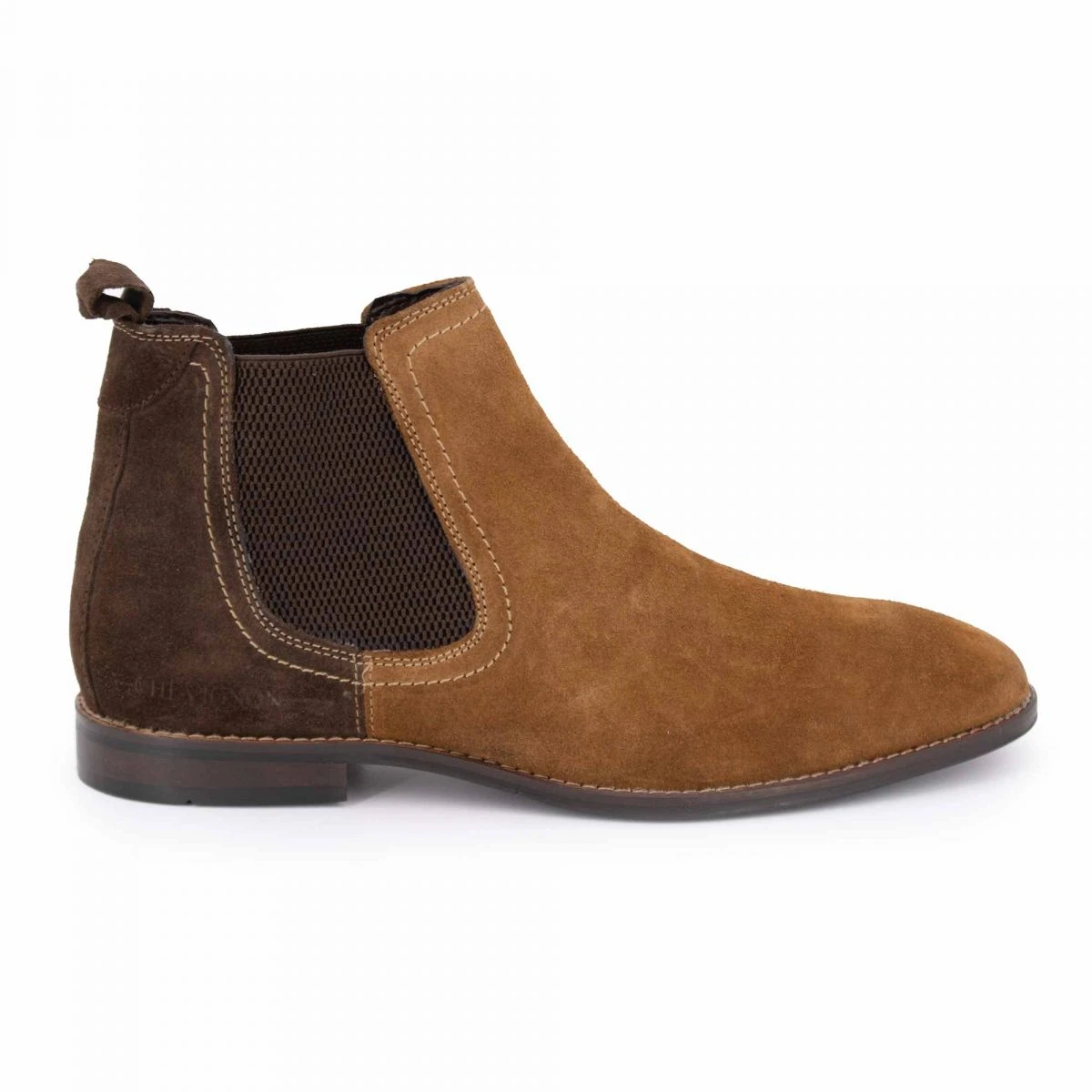 Bottines Cuir De Chèvre Bi Color Dégradé De Marron T41-46 Homme CHEVIGNON 3 Bottines Cuir De Chèvre Bi Color Dégradé De Marron T41-46 Homme CHEVIGNON