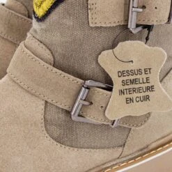 Bottines En Cuir Bi-matière Lamby Enfant LES TROPEZIENNES PAR M.BELARBI -Dockers by Gerli Soldes Magasin bottines en cuir bi matiere lamby enfant les tropeziennes par mbelarbi 6