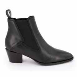 Bottines Noir T35-41 Cuir Femme CALVIN KLEIN