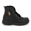 Bottines Similicuir Avec Zip Logo Doré Lacets Décoratifs Noir T27-34 Enfant US POLO -Dockers by Gerli Soldes Magasin bottines similicuir avec zip logo dore lacets decoratifs noir t27 34 enfant us polo