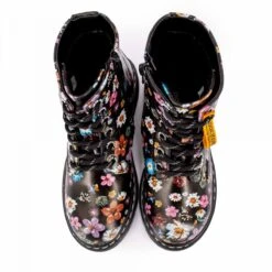 Bottines Zippées à Lacets Imprimé Fleuri Enfant DOCKERS BY GERLI -Dockers by Gerli Soldes Magasin bottines zippees a lacets imprime fleuri enfant dockers by gerli 2