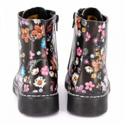 Bottines Zippées à Lacets Imprimé Fleuri Enfant DOCKERS BY GERLI -Dockers by Gerli Soldes Magasin bottines zippees a lacets imprime fleuri enfant dockers by gerli 4