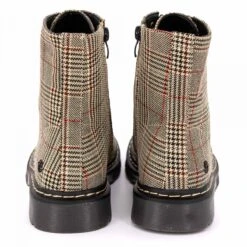 Bottines Zippées à Lacets Imprimé Prince De Galles Femme DOCKERS BY GERLI -Dockers by Gerli Soldes Magasin bottines zippees a lacets imprime prince de galles femme dockers by gerli 4