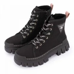 Bottines Zippées à Lacets Semelles Crantées épaisses Femme DOCKERS BY GERLI -Dockers by Gerli Soldes Magasin bottines zippees a lacets semelles crantees epaisses femme dockers by gerli 3