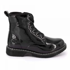Bottines Zippées à Lacets Vernis Enfant DOCKERS BY GERLI