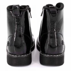 Bottines Zippées à Lacets Vernis Enfant DOCKERS BY GERLI -Dockers by Gerli Soldes Magasin bottines zippees a lacets vernis enfant dockers by gerli 4