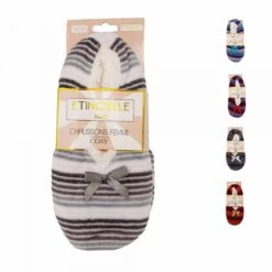 Chausson Cosy Rayer Clementine Femme ETINCELLE -Dockers by Gerli Soldes Magasin chausson cosy rayer clementine 11