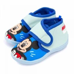 Chausson Mickey Wd14069 T22 Au 27 Bleu Enfant DISNEY -Dockers by Gerli Soldes Magasin chausson mickey wd14069 t22 au 27 bleu 3