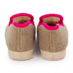 Chaussons Bicolore Fourrés Femme VICTORIA -Dockers by Gerli Soldes Magasin chaussons bicolore fourres femme victoria 4