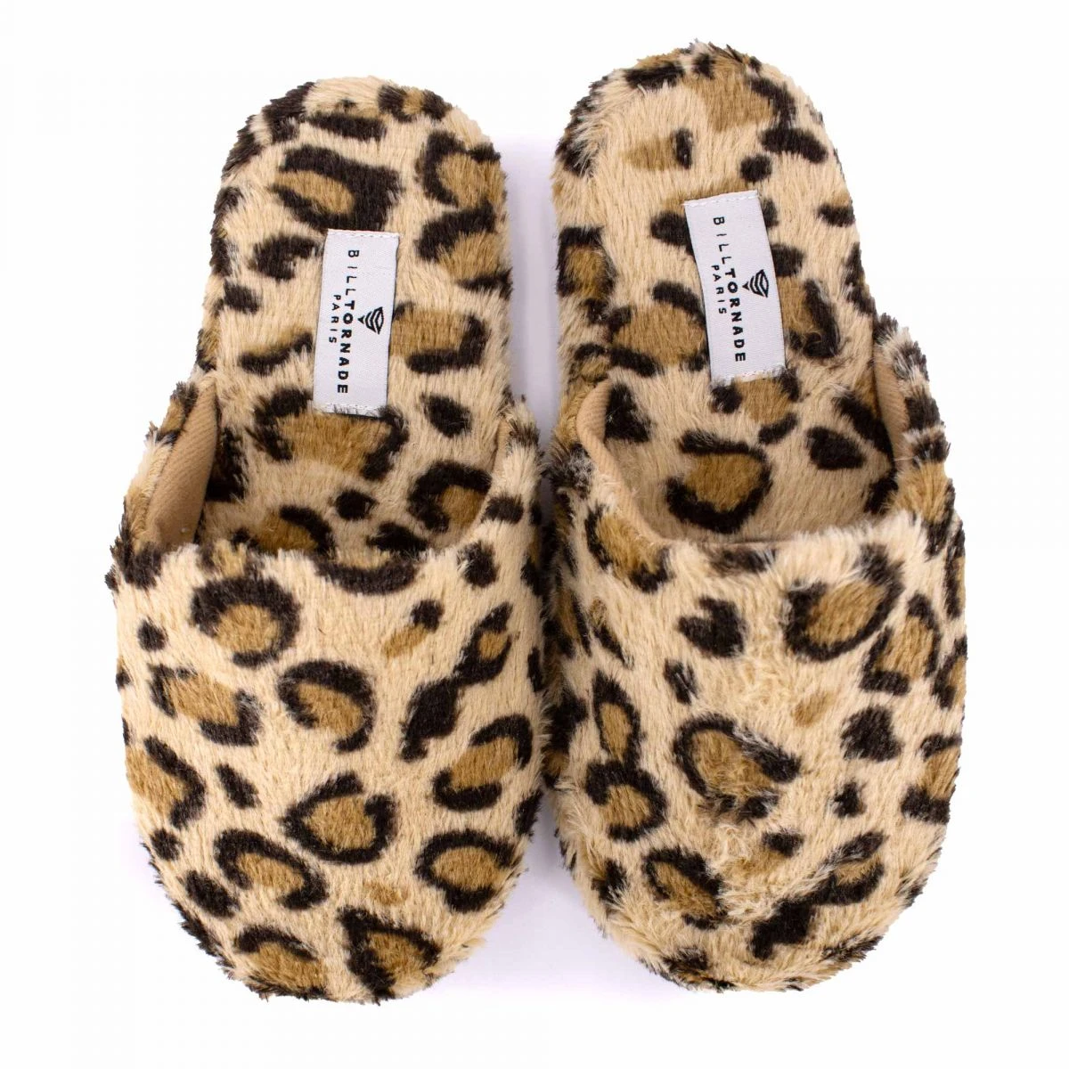 Chaussons Fausse Fourrure Léopard Femme BILL TORNADE 10 Chaussons Fausse Fourrure Léopard Femme BILL TORNADE – Image 8