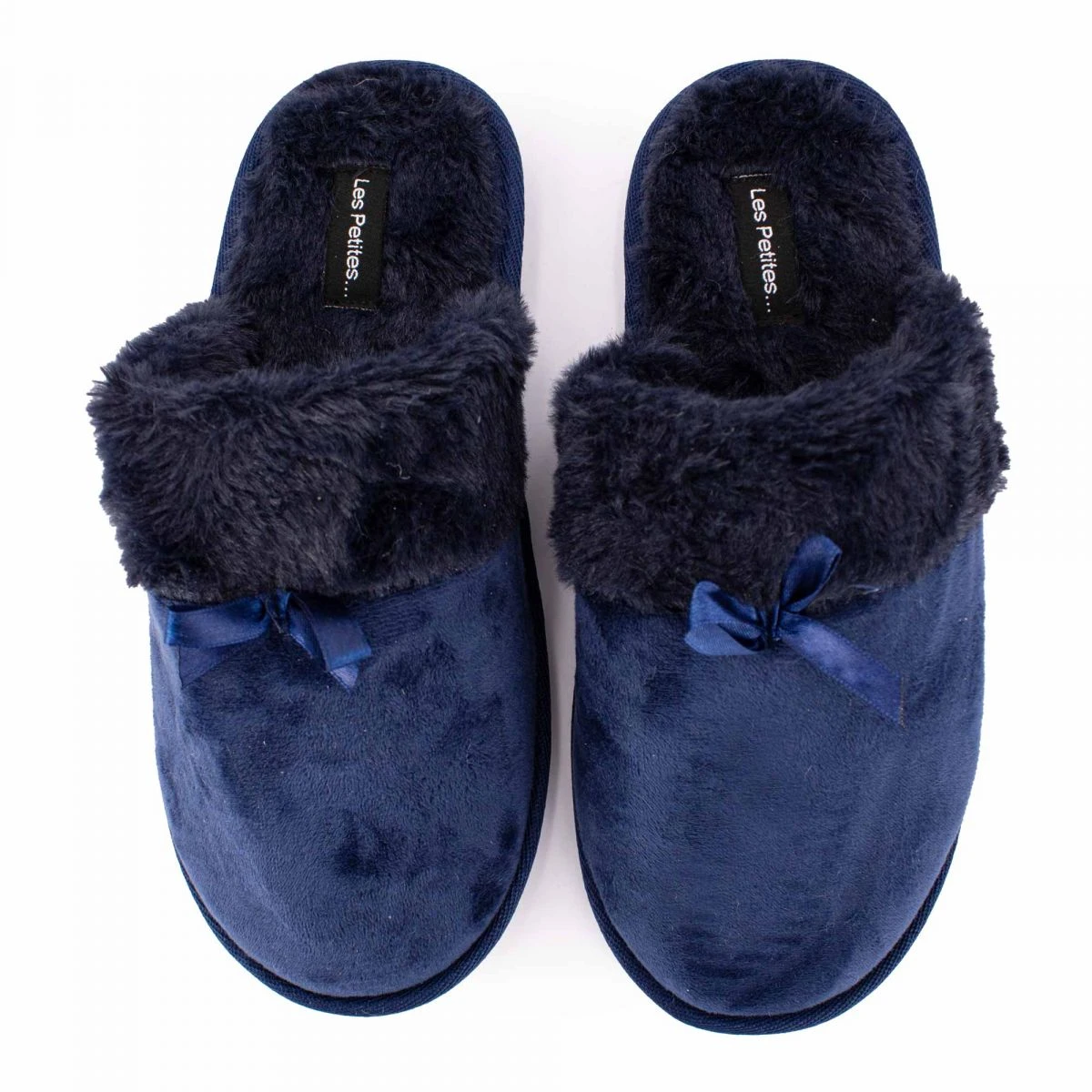 Chaussons Fausse Fourrure Noeud Carmeline Femme LES PETITES...PARIS 14 Chaussons Fausse Fourrure Noeud Carmeline Femme LES PETITES...PARIS – Image 13