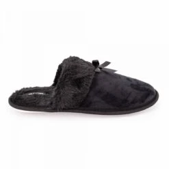 Chaussons Fausse Fourrure Noeud Carmeline Femme LES PETITES...PARIS