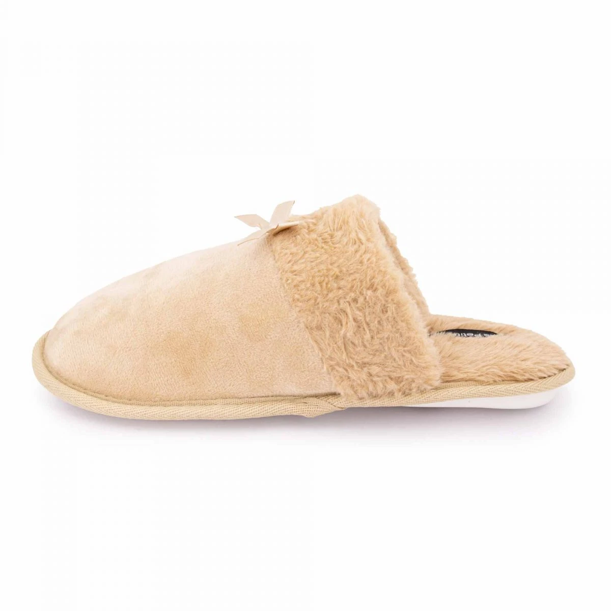 Chaussons Fausse Fourrure Noeud Carmeline Femme LES PETITES...PARIS 8 Chaussons Fausse Fourrure Noeud Carmeline Femme LES PETITES...PARIS – Image 7