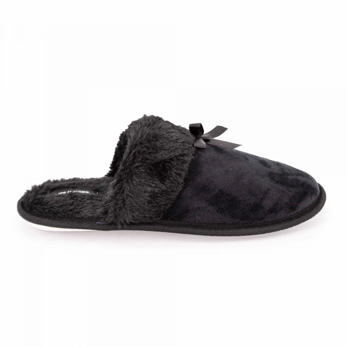 Chaussons Fausse Fourrure Noeud Carmeline Femme LES PETITES...PARIS 2 Chaussons Fausse Fourrure Noeud Carmeline Femme LES PETITES...PARIS