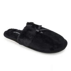 Chaussons Fausse Fourrure Noeud Femme LES PETITES...PARIS -Dockers by Gerli Soldes Magasin chaussons fausse fourrure noeud femme les petitesparis 2