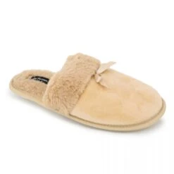 Chaussons Fausse Fourrure Noeud Femme LES PETITES...PARIS