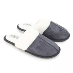 Chaussons Suède Fausse Fourrure Femme LEE COOPER -Dockers by Gerli Soldes Magasin chaussons suede fausse fourrure femme lee cooper 2