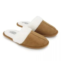 Chaussons Suède Fausse Fourrure Femme LEE COOPER -Dockers by Gerli Soldes Magasin chaussons suede fausse fourrure femme lee cooper 3