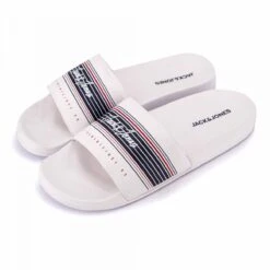 Claquettes Rayées Logo Homme JACK & JONES -Dockers by Gerli Soldes Magasin claquettes rayees logo homme jack jones 7