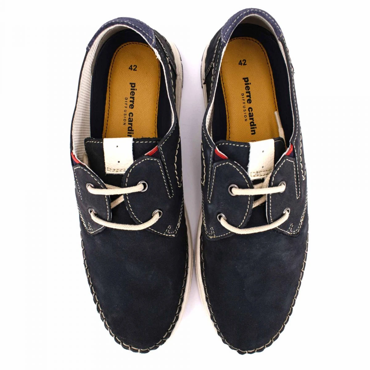 Derby Stonecar-ss23-04 Nubuck Kairos T40-46 Homme PIERRE CARDIN 7 Derby Stonecar-ss23-04 Nubuck Kairos T40-46 Homme PIERRE CARDIN – Image 5