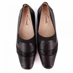 Escarpin Cuir 659330-50 T36 Au 41 Noir Femme LUXAT -Dockers by Gerli Soldes Magasin escarpin cuir 659330 50 t36 au 41 noir 2