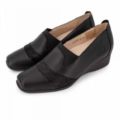 Escarpin Cuir 659330-50 T36 Au 41 Noir Femme LUXAT -Dockers by Gerli Soldes Magasin escarpin cuir 659330 50 t36 au 41 noir 3