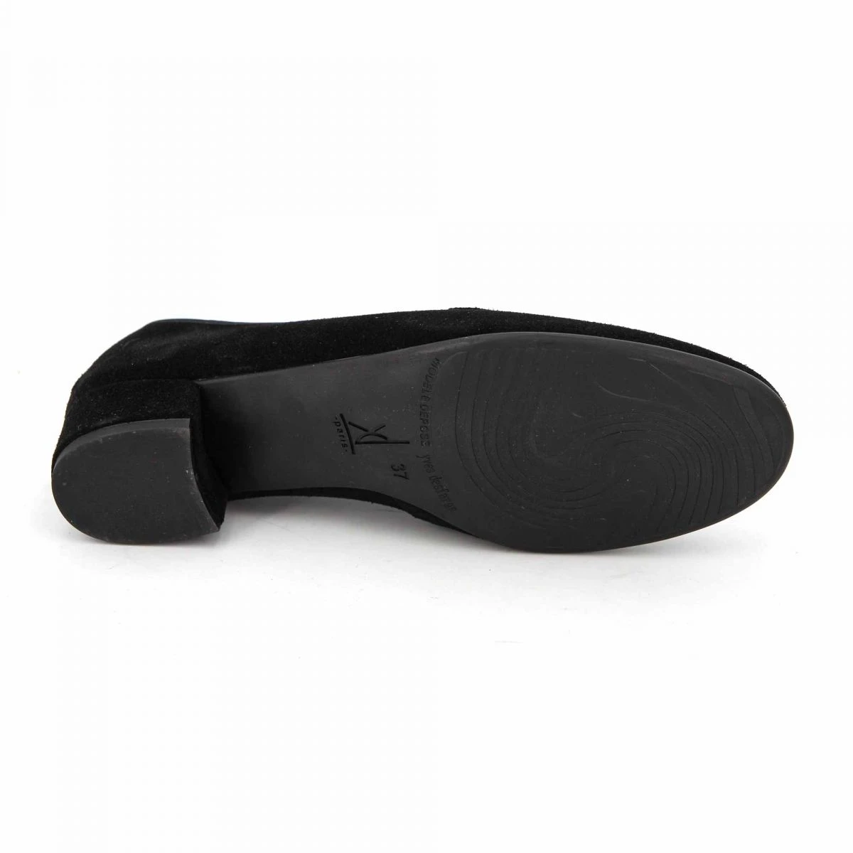 Escarpins Velours Petit Talon Rapau Femme YVES DESFARGE 10 Escarpins Velours Petit Talon Rapau Femme YVES DESFARGE – Image 8