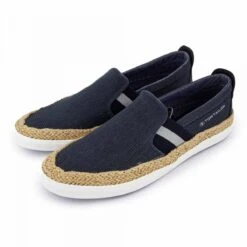 Mocassin En Toile 328400200 Bleu Marine Homme TOM TAILOR -Dockers by Gerli Soldes Magasin mocassin en toile 328400200 bleu marine 3