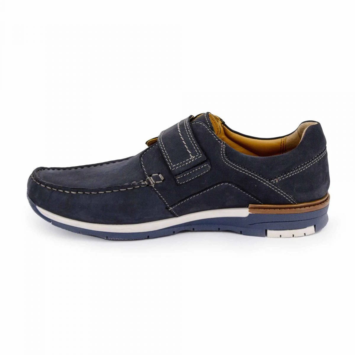 Mocassin Newportcar-ss23-17 Cuir Jeans Denim / Tex Navy T40-46 Homme PIERRE CARDIN 4 Mocassin Newportcar-ss23-17 Cuir Jeans Denim / Tex Navy T40-46 Homme PIERRE CARDIN – Image 2